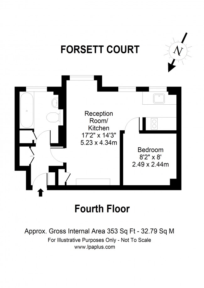 Floorplan for Edgware Road, London