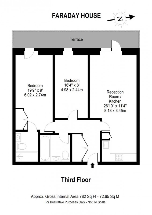 Floorplan for Blandford Street, London