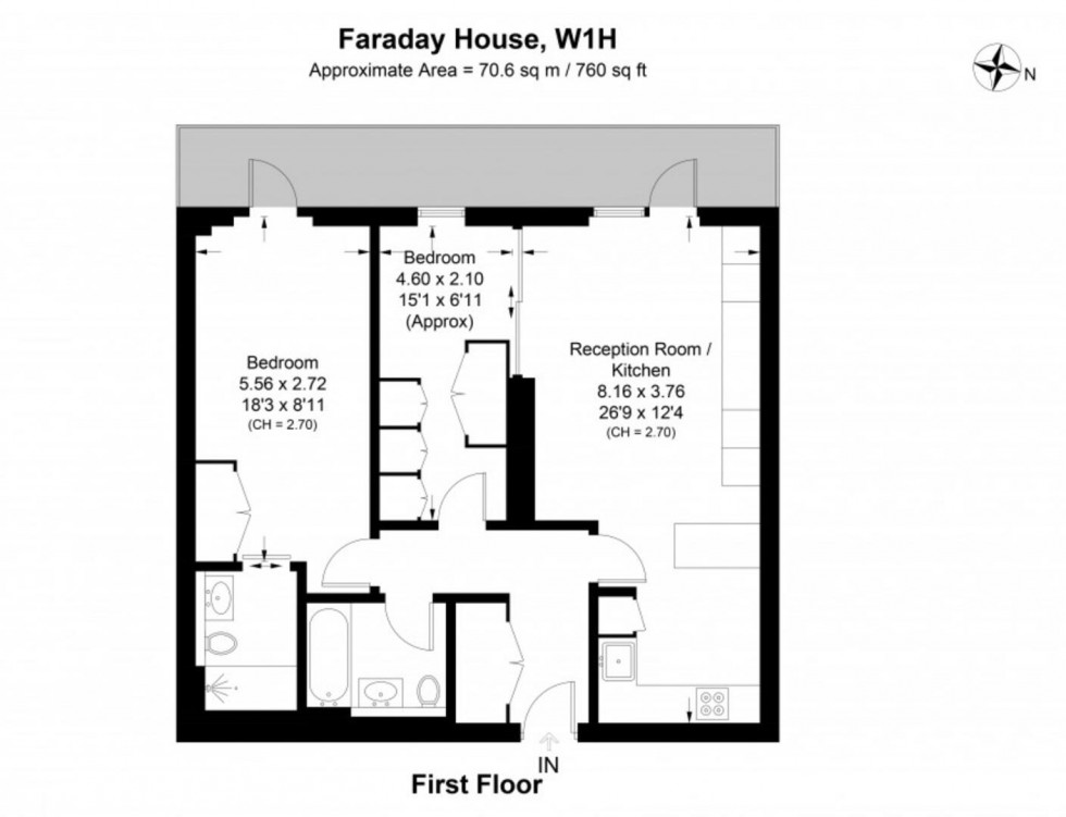 Floorplan for 30 Blandford Street, London