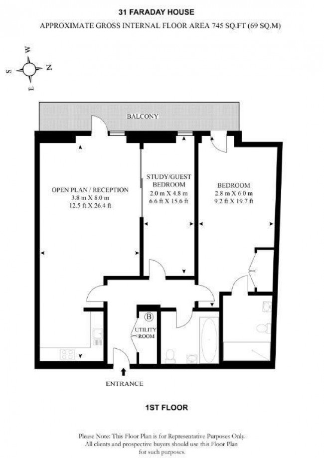 Floorplan for Blandford Street, 30 Blandford Street, London