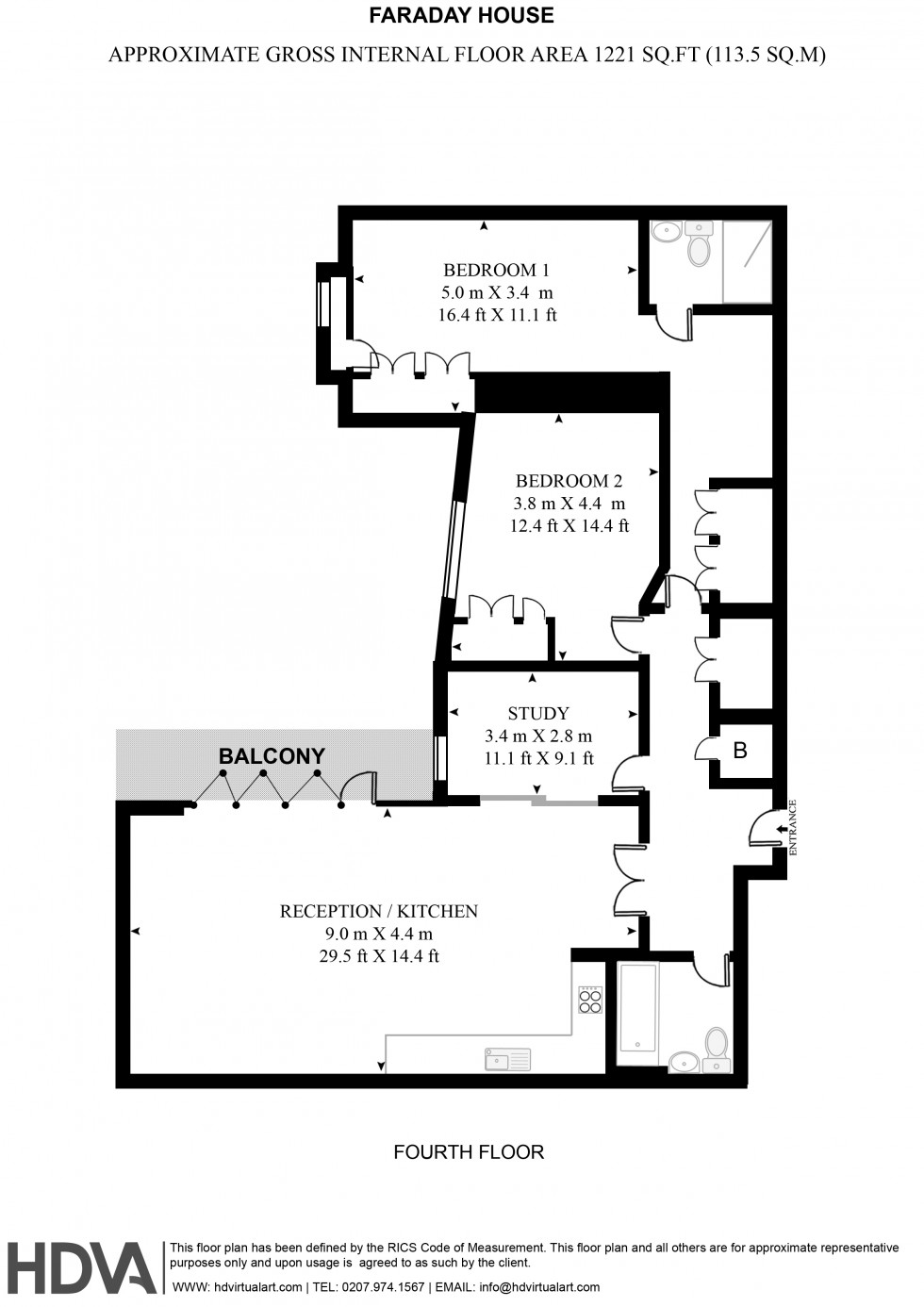 Floorplan for Blandford Street, 30 Blandford Street, London