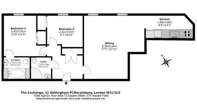 Floorplan for London