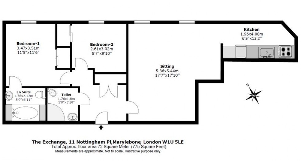 Floorplan for London